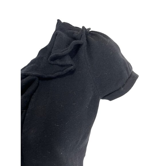 International Concepts INC Small Black Cardigan Open Front Short Sleeve 22d - Picture 3 of 9